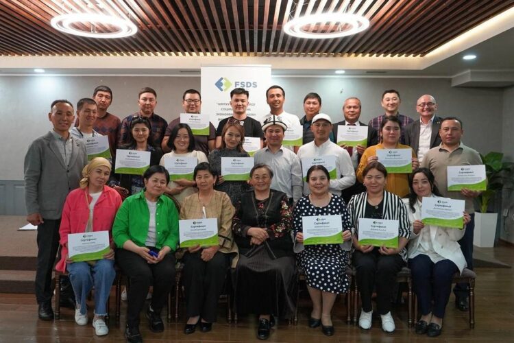 📣 На этой неделе в Бишкеке прошел тренинг для тренеров по бизнес-планированию, организованный общественным фондом Fair and Sustainable Development Solutions (FSDS).
